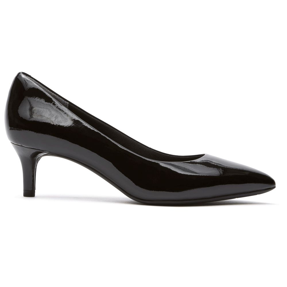 Rockport Women's Total Motion Kalila Pumps - Black - USA (7426SCGRI)